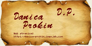 Danica Prokin vizit kartica